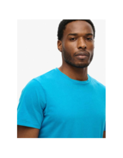 T-shirt uni essential atomic bleu homme - Superdry