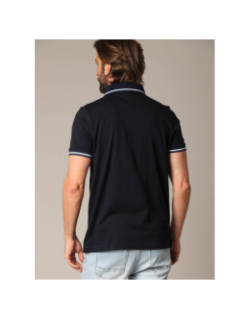 Polo à manches courtes drex bleu marine homme - Deeluxe