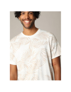 T-shirt blossom blanc homme - Deeluxe