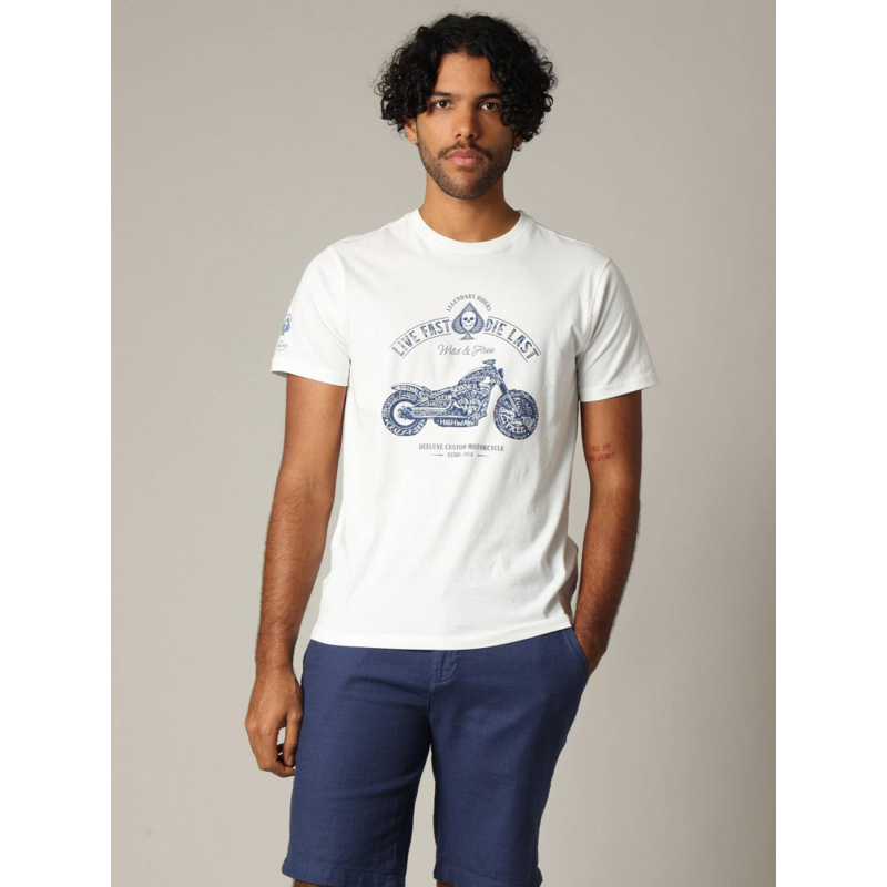 T-shirt park blanc homme - Deeluxe