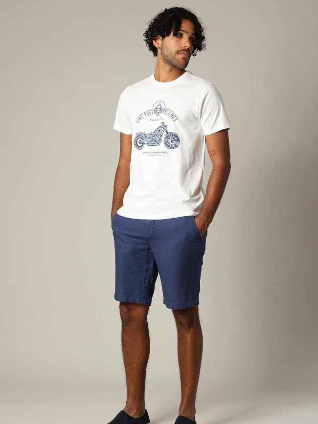 T-shirt park blanc homme - Deeluxe
