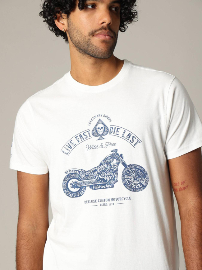 T-shirt park blanc homme - Deeluxe