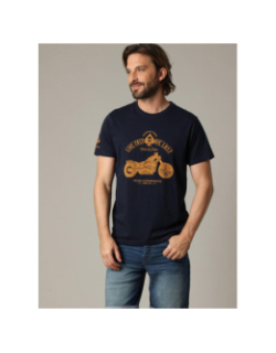 T-shirt park bleu marine homme - Deeluxe