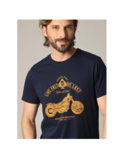 T-shirt park bleu marine homme - Deeluxe