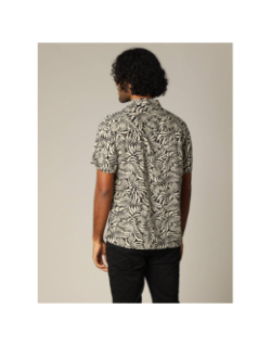 Chemise imprimée josias noir homme - Deeluxe