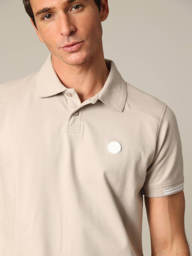Polo uni dean beige homme - Deeluxe