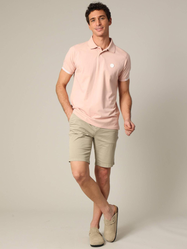 Polo uni dean rose homme - Deeluxe