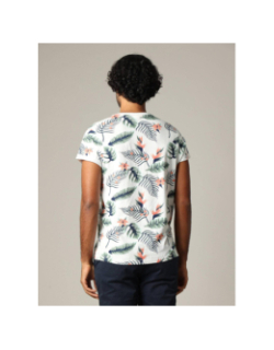 T-shirt floral nubie blanc homme - Deeluxe