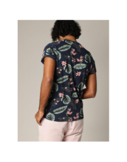 T-shirt floral nubie bleu marine homme - Deeluxe