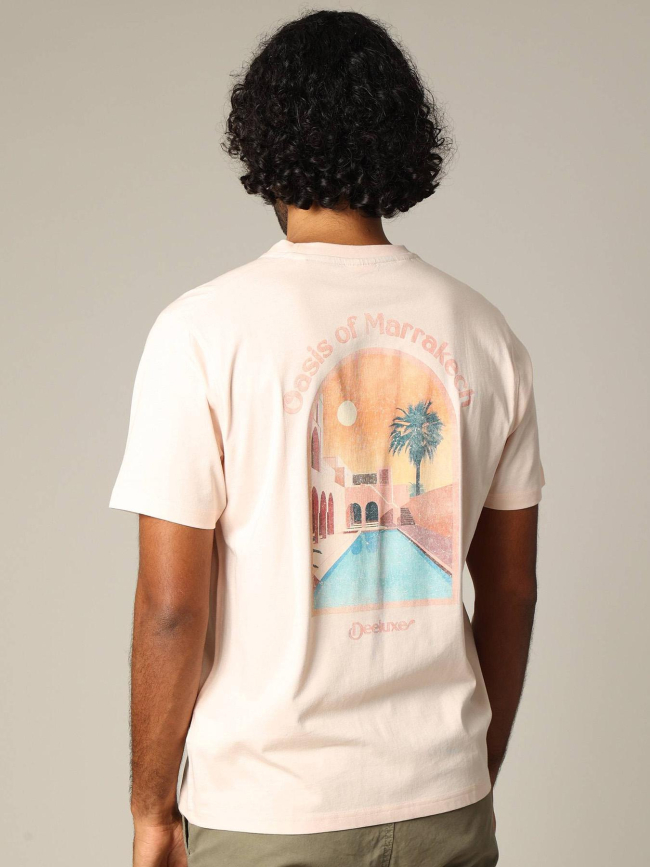 T-shirt marrakech rose homme - Deeluxe