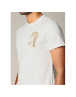 T-shirt safarsun blanc homme - Deeluxe
