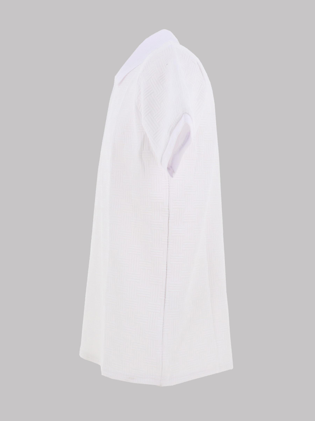 Polo texturé blanc homme - Rms 26