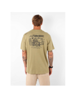 T-shirt à manches courtes shaper kaki homme - Oxbow