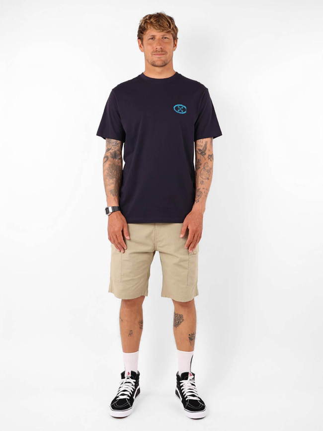 T-shirt à manches courtes filled bleu marine homme - Oxbow