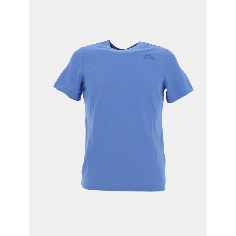 T-shirt slim cafers bleu homme - Kappa