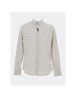 Chemise à fleurs lasantiago beige homme - Benson & Cherry