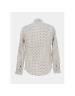 Chemise à fleurs lasantiago beige homme - Benson & Cherry