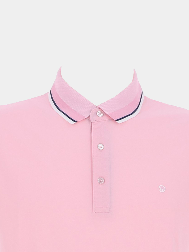 Polo gohou rose homme - Benson & Cherry