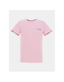 T-shirt à poche tandil rose homme - Benson & Cherry