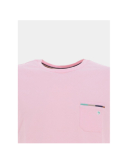 T-shirt à poche tandil rose homme - Benson & Cherry
