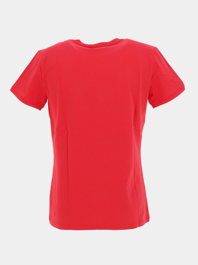 T-shirt twist vermillon rouge homme - Benson & Cherry