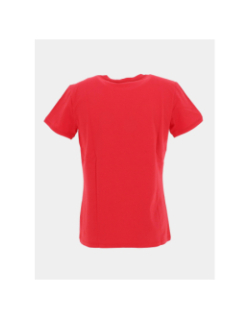 T-shirt twist vermillon rouge homme - Benson & Cherry