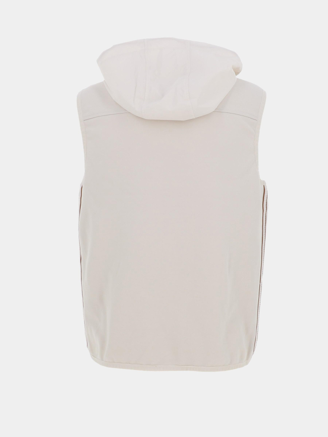 Gilet sans manches sagessecourt blanc homme - Benson & Cherry