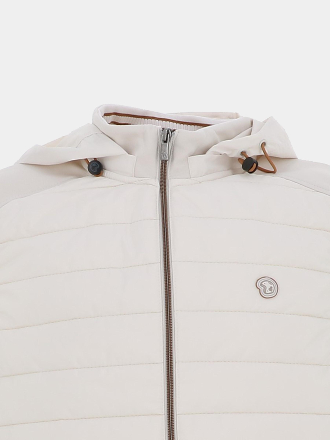 Gilet sans manches sagessecourt blanc homme - Benson & Cherry