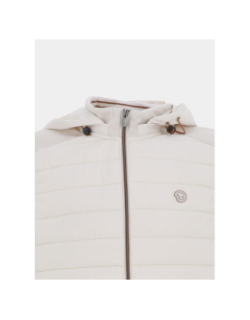 Gilet sans manches sagessecourt blanc homme - Benson & Cherry