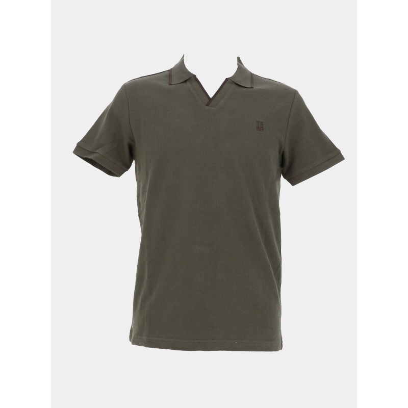 Polo soner kaki homme - Teddy Smith