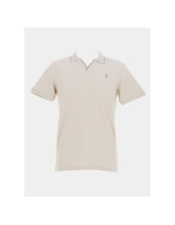 Polo soner blanc crème homme - Teddy Smith