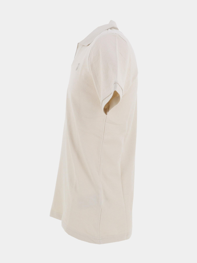 Polo soner blanc crème homme - Teddy Smith