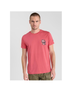 T-shirt santiago claret rose homme - Le Temps Des Cerises