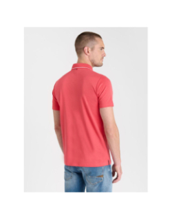 Polo aron claret rose homme - Le Temps Des Cerises