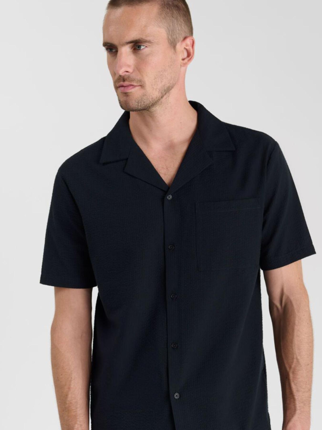 Chemise casia bleu marine homme - Le Temps Des Cerises