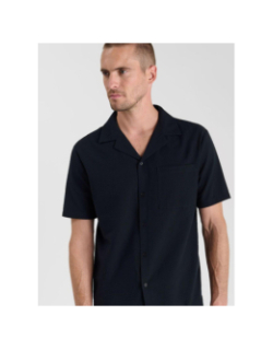 Chemise casia bleu marine homme - Le Temps Des Cerises