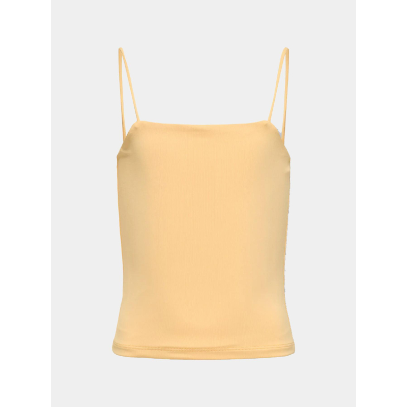 Débardeur crop kogea orange fille - Only