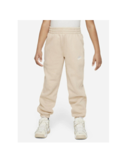 Pantalon jogging sportswear club fleece beige enfant - Nike
