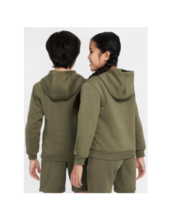 Sweat à capuche nsw club fleece kaki enfant - Nike