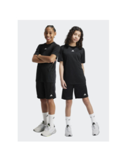 Short de sport à logo train essentials noir enfant - Adidas