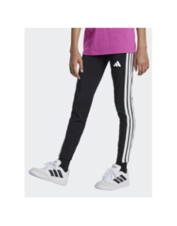Legging de sport 3s noir et blanc fille - Adidas