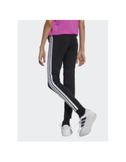 Legging de sport 3s noir et blanc fille - Adidas
