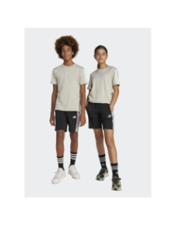 Short de sport essentials 3s noir enfant - Adidas