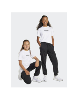 Pantalon jogging cargo noir enfant - Adidas