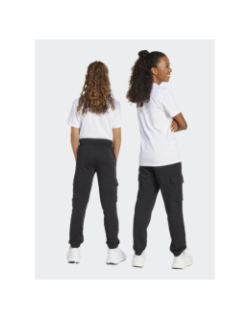 Pantalon jogging cargo noir enfant - Adidas