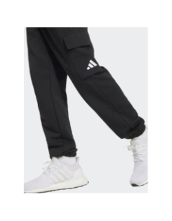Pantalon jogging cargo noir enfant - Adidas