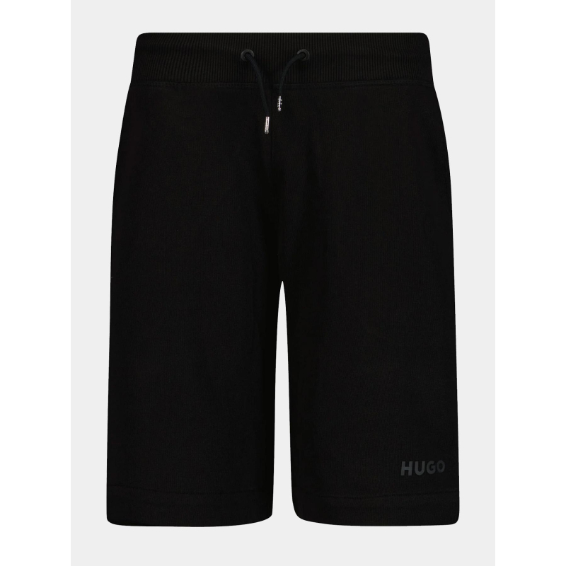 Short molleton petit logo noir ado - Hugo