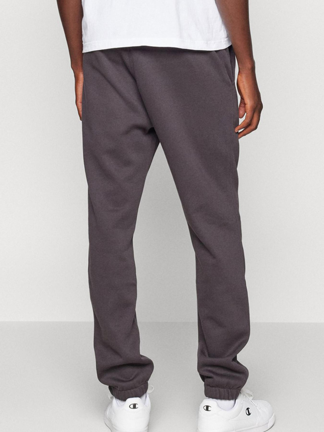 Pantalon jogging logo brodé gris anthracite enfant - Champion