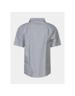 Chemise à rayures c-cox blanc et gris garçon - Teddy Smith