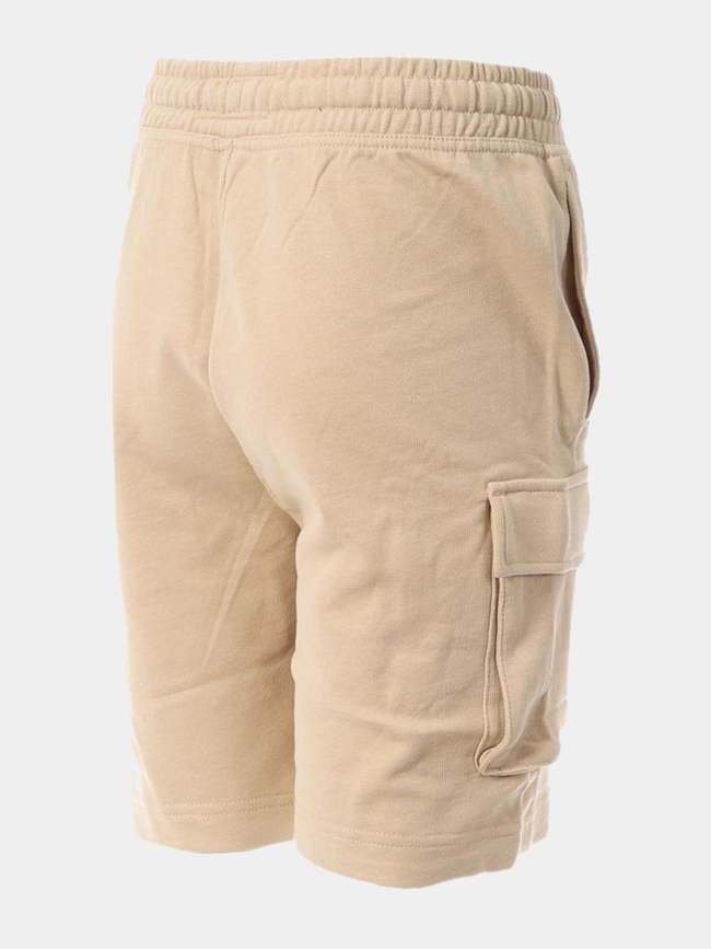 Short cargo multipoches s-orty beige garçon - Teddy Smith